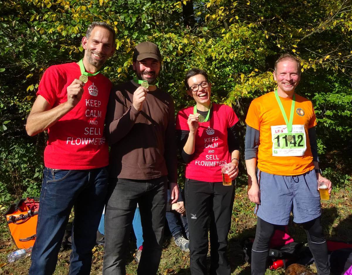 Team Laufzeitdifferenz beim Harz-Gebirgslauf