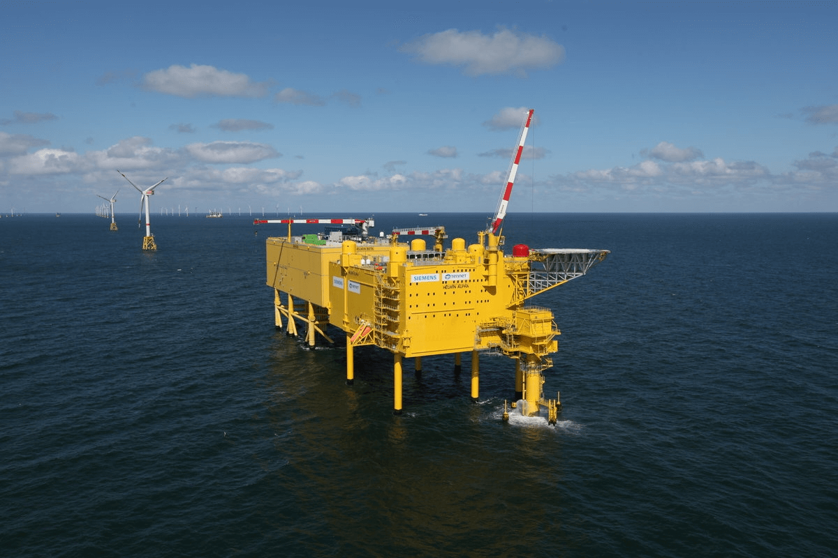 TenneT‘s offshore converter platforms in the North Sea