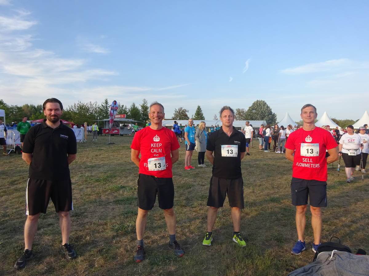 Team Katronic beim Harzer Firmenlauf 2020