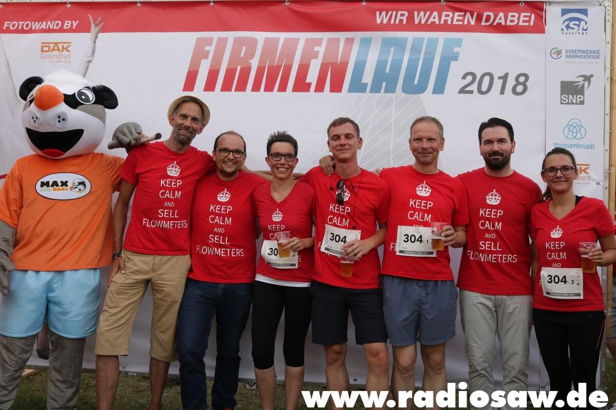 Katronic beim vierten Harzer Firmenlauf im Bürgerpark Wernigerode